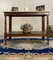 Console Table in Turned Wood and White Marble, 1850 7