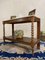 Console Table in Turned Wood and White Marble, 1850 4