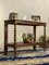 Console Table in Turned Wood and White Marble, 1850 3