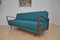 Turquoise Sleeping Sofa, 1960s 12