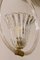 Lampadario Art Déco in vetro di Murano di Ercole Barovier per Barovier & Toso, anni '30, Immagine 4