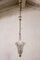 Lámpara de araña Art Déco de cristal de Murano de Ercole Barovier para Barovier & Toso, años 30, Imagen 9