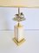 Vintage Regency Obst Tischlampe aus Messing von Le Dauphin, 1970er 3