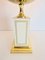 Vintage Regency Brass Crystal Fruit Table Lamp from Le Dauphin, 1970s, Image 6