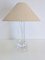 Vintage Space Age Acrylic Table Lamp by Luigi Massoni for Guzzini, 1970s 1