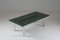 Brushed Aluminum Coffee Table & Glass Tray, 1970s 11