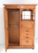 Antique Wilhelminian Walnut Wardrobe, 1890s 5