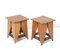 Art Deco Modistist Oak Sip Tables by P.A.l Iron for the Gennepor Mill, 1920s, Set of 2, Image 1