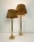 Vintage Brass Table Lamps from Kullmann, the Netherlands, 1970s, Set of 2 2
