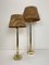 Lampes de Bureau Vintage en Laiton de Kullmann, Pays-Bas, 1970s, Set de 2 4