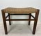 Mid-Century Dutch Stool in Rope & Beech-Wood, 1960s, Image 3