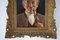 Erwin Eichinger, Bavarian Pipe Smoking Man, Oil on Board, Early 20th Century, Framed 7