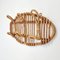 Vintage Rattan Bamboo Wall Hanger, Italy, 1970s, Image 2