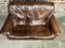 Vintage Sofa in Wood and Leather in the style of Percival Lafer, 1960s, Image 8