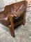 Vintage Sofa in Wood and Leather in the style of Percival Lafer, 1960s, Image 3