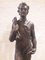 Figurative Bronzestatue, 1900er 2