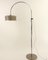 Lámpara de pie ajustable en altura de cromo de Borsfay, años 70, Imagen 12