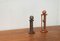 Vintage Postmodern Wooden Candleholders, 1960s, Set of 2 21