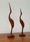 Mid-Century Wooden Teak Birds, 1960s, Set of 2 14