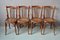 Vintage Bentwood Dining Chairs, Set of 4 4