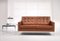 Tan Leather Sofa by Florence Knoll Bassett for Knoll Inc. / Knoll International, 2006 3