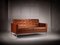 Tan Leather Sofa by Florence Knoll Bassett for Knoll Inc. / Knoll International, 2006 1