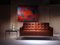 Tan Leather Sofa by Florence Knoll Bassett for Knoll Inc. / Knoll International, 2006 2