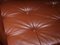 Tan Leather Sofa by Florence Knoll Bassett for Knoll Inc. / Knoll International, 2006 4
