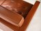 Sofá de cuero bronceado de Florence Knoll Bassett para Knoll Inc. / Knoll International, 2006, Imagen 6
