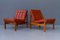 Vintage Danish Modern Moduline Lounge Chairs by Gjerløv-Knudsen & Lind from France & Søn / France & Daverkosen, 1970s, Set of 2 1