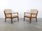 Danish Senator Easy Chairs by Ole Wanscher for Cado, 1950s, Set of 2 1