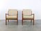 Danish Senator Easy Chairs by Ole Wanscher for Cado, 1950s, Set of 2 2