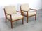 Danish Senator Easy Chairs by Ole Wanscher for Cado, 1950s, Set of 2 3