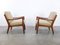 Danish Senator Easy Chairs by Ole Wanscher for Cado, 1950s, Set of 2 5