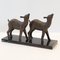 French Art Deco Lambs in Bronze & Marble by Ugo Cipriani, 1930s 10