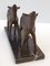 Corderos franceses Art Déco de bronce y mármol de Ugo Cipriani, años 30, Imagen 5