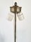 Large Ionic Silver-Plated Column Table Lamp, 1970s 11