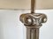Large Ionic Silver-Plated Column Table Lamp, 1970s, Image 6