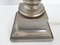 Large Ionic Silver-Plated Column Table Lamp, 1970s, Image 8