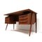 Vintage Danish Freestanding Desk by Gunnar Nielsen Tibergaard for Tibergaard Denmark. 7