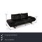 Black Leather 6600 Three-Seater Sofa from Rolf Benz 2