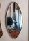 Specchio da parete piccolo in ottone, Italia, anni '50, Immagine 5