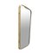 Brass Wall Mirror in the style of Gio Ponti, Italy, 1950s, Image 2