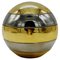 Sphere Stacked Brass and Chrome Bowls by Tommaso Barbi, 1970s, Set of 5 1