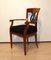 Biedermeier Armchair in Cherry Wood with Lyre Decor, South Germany, 1820s 4