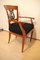 Biedermeier Sessel aus Kirschholz mit Lyra Dekor, Süddeutschland, 1820er 9