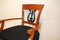 Biedermeier Armchair in Cherry Wood with Lyre Decor, South Germany, 1820s, Image 10