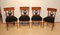 Biedermeier Dining Chairs in Cherry Wood, South Germany, 1830s, Set of 4, Image 18