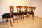 Biedermeier Dining Chairs in Cherry Wood, South Germany, 1830s, Set of 4 8