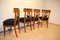 Biedermeier Dining Chairs in Cherry Wood, South Germany, 1830s, Set of 4, Image 8